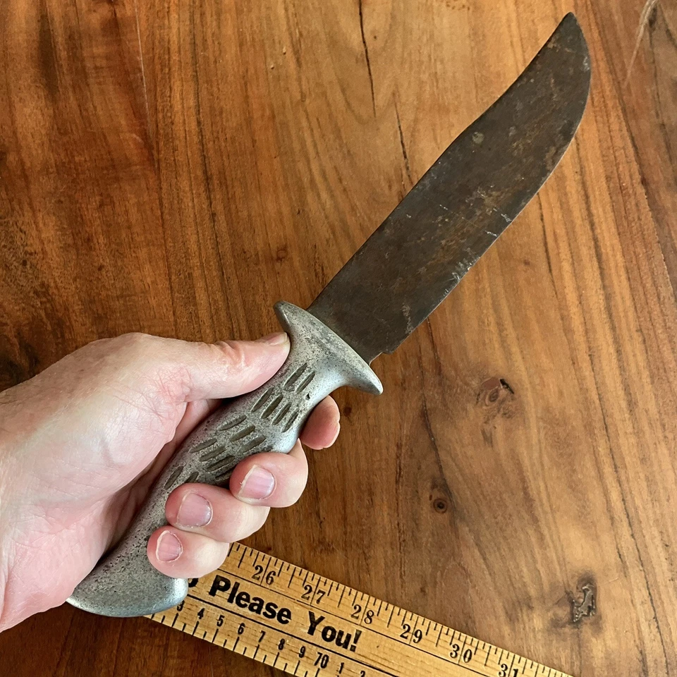 Cuchillo de lucha de combate vintage raro Foto 3 de 3