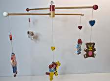 Vintage Raggedy Ann  Andy Crib Mobile By Knickerbocker