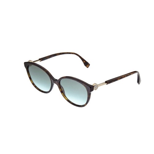 NUEVAS gafas de sol Fendi ojo de gato para mujer 57 mm tortuga - Imagen 11 de 12