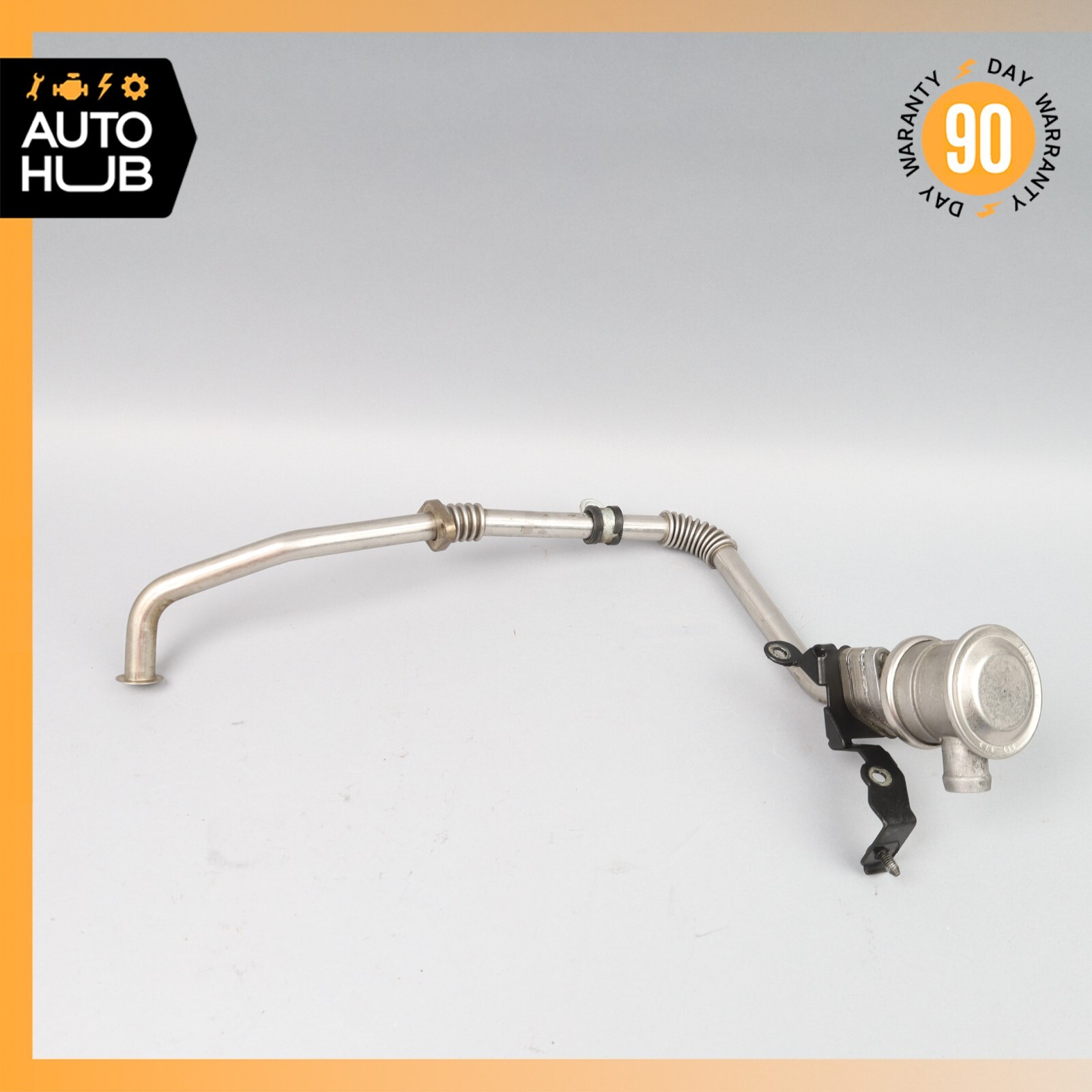 04-19 Maserati GranTurismo M145 Left Air Pump Check Valve EGR w/ Line OEM