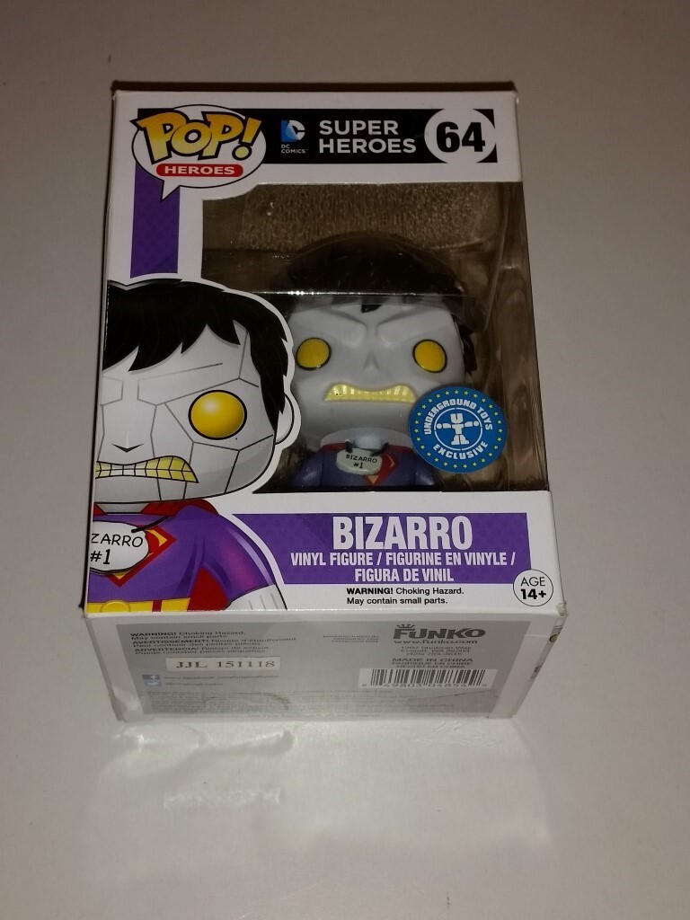 ¡Pop! Figura De Vinilo Heroes Dc Comics Super Heroes 64 Bizarro (Bx1)