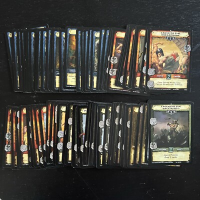 CONAN CCG TCG Card Game Near Complete Set 77/196 Cards No Duplicates Lot