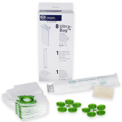 Sebo 5094 5828 ER Servicebox X Tüten + Hygienefilter + Abluftfilter X- XP-Geräte