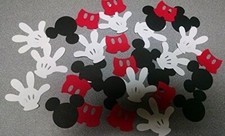 Die Cuts - Disney Mickey Mouse Hand, Heads Pants Set - 30piece