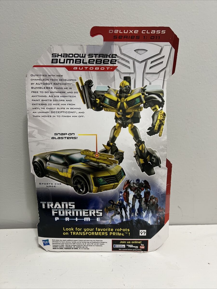 Transformers Prime Robots In Disguise 011 Shadow Strike Bumblebee - Deluxe Transformers Prime Robots In Disguise 011 Shadow Strike Bumblebee - Deluxe