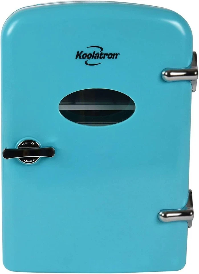 Koolatron 4L 6Can Retro Elektrischer Tragbarer MiniKühlschrank Cooler 12V (Grün) - Bild 2 von 4