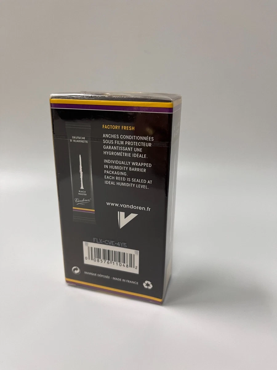 Vandoren black master clarinet reeds deals