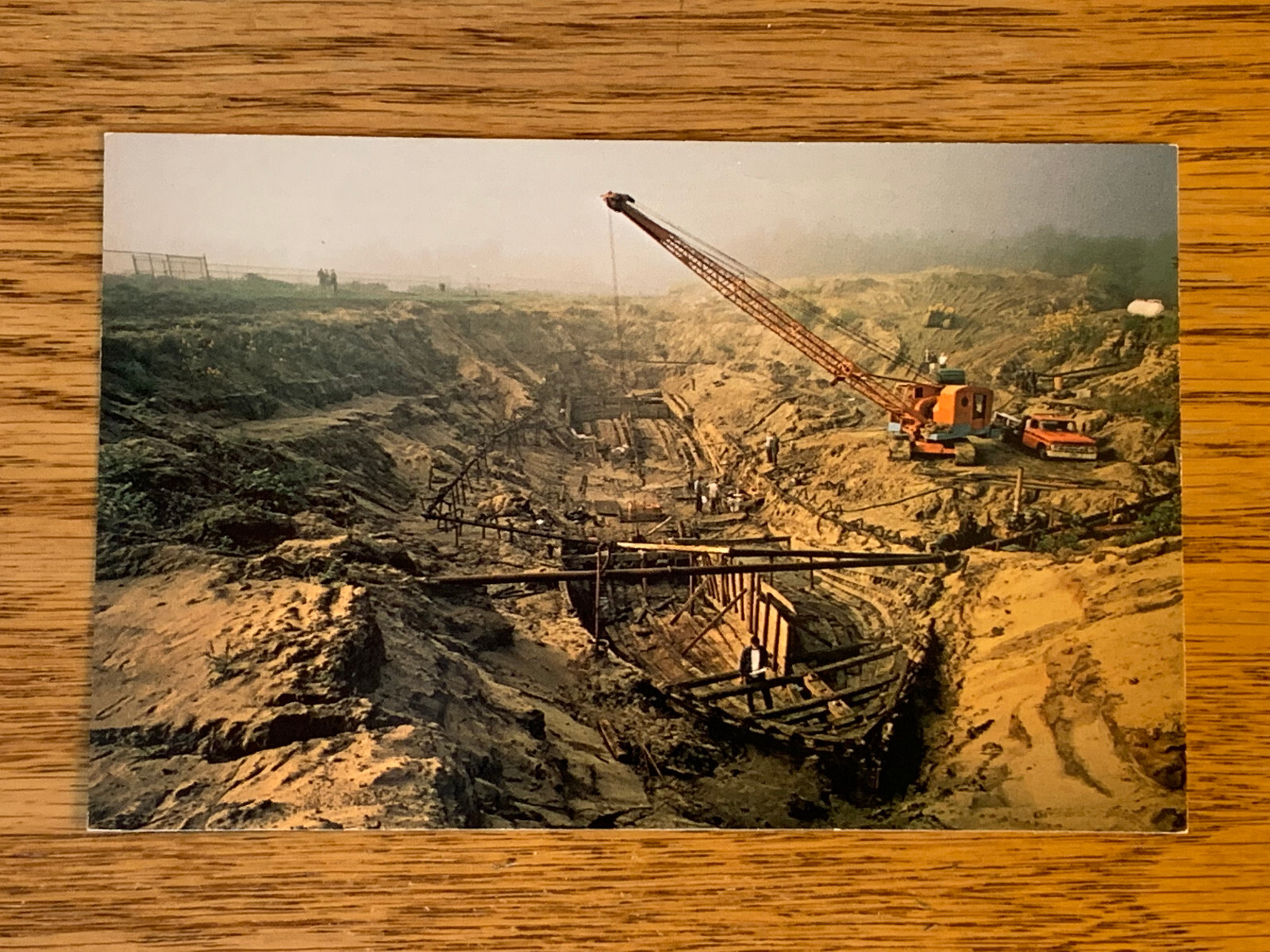 Iowa, IA, Missouri Valley, Excavation of the Steamboat Bertrand, ca