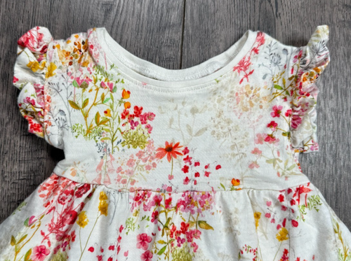 Baby Girl Clothes Next 3-6 Month Floral Dress - Picture 2 of 3