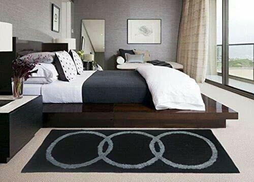 Modern Design 55x140 Cm Bedside Runner Home Floor Decor Rug Uzupełnienie cen specjalnych