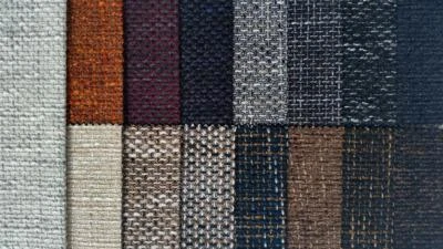 LEDERKONZEPT 10 Meter Polsterstoff Möbelstoff Lava Strukturstoff Web-Stoff