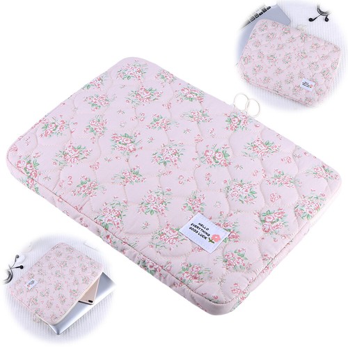 Cute Laptop Sleeve for Women Portable Laptop Case Cover for MacBook (Pink M) NEW - Bild 6 von 9