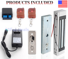 350LB/600LB Door Holding Force Electronic Magnetic Lock Kits 5 in 1 Ship sameday