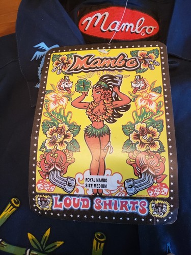 MAMBO LOUD SHIRT "Royal Mambo" Jim Mitchell - Picture 5 of 6