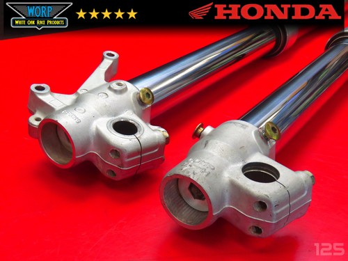 GENUINE OEM KYB 2001 HONDA CR125R FRONT SUSPENSION FORKS SHOCKS DAMPERS 51500-KZ - Picture 11 of 17