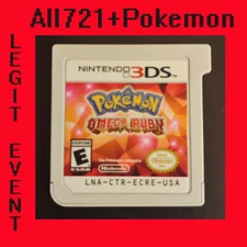 Pokemon Omega Ruby Loaded With All 721 Shiny & 120+ Legit Events {New Item}