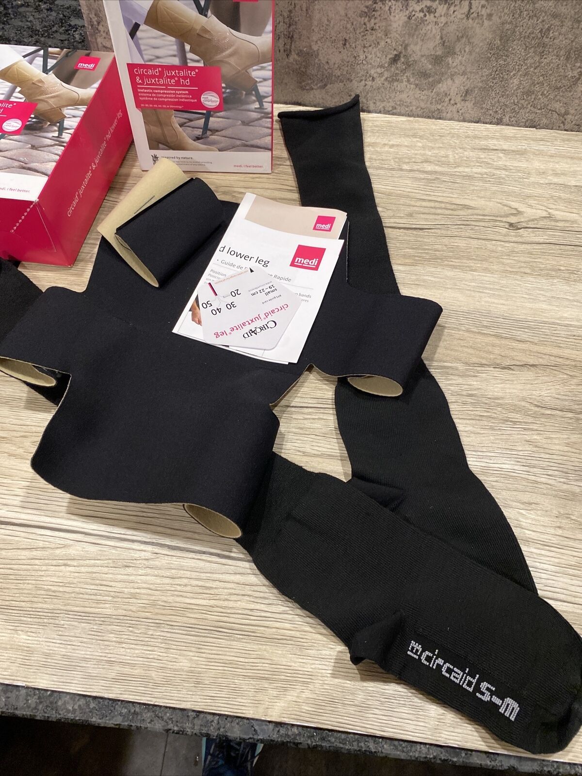 Circaid Size Small Long Juxtalite Lower Leg Compression System 2 Pack ...