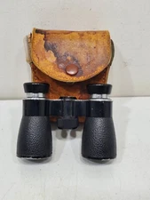 Vintage TJK 4x30 binoculars with Case 50s mid century modern made in Japan