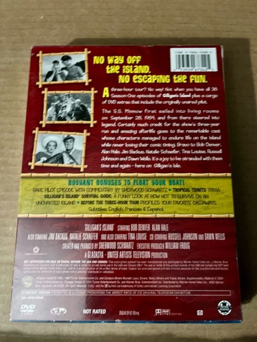 GILLIGAN'S ISLAND FIRST SEASON DVD 2004 FACTORY SEALED - Picture 2 of 2