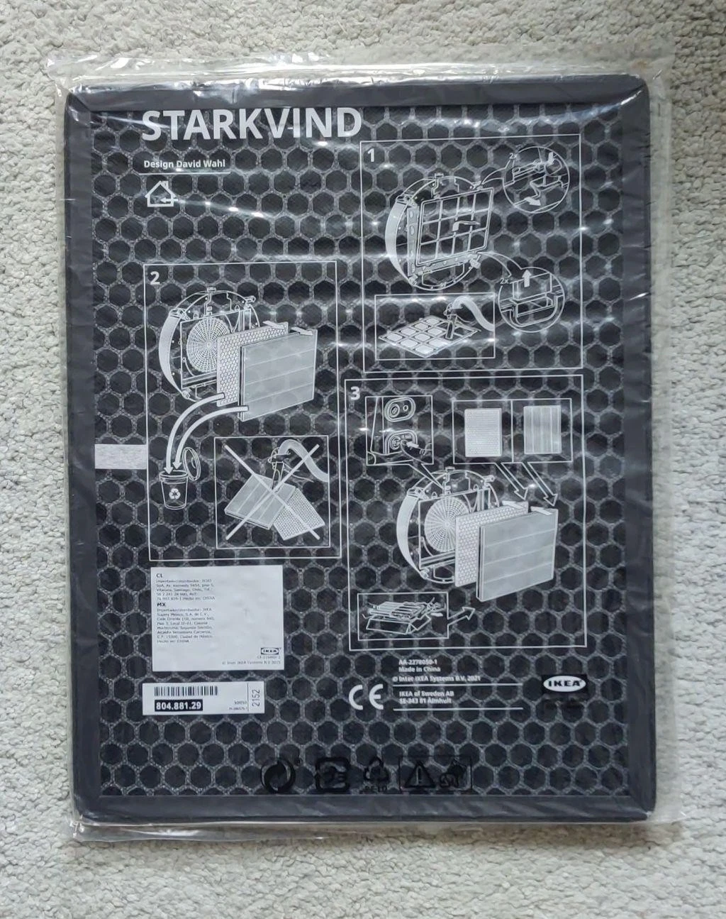 Ikea STARKVIND Gas Cleaning Filter