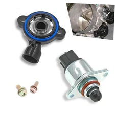 Idle Air Control Valve and TPS, Throttle Position Sensor and IAC Valve, OE 