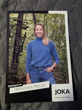 Franzi Preuss  D Biathlon Orginal    Signierte tolle autogrammkarte