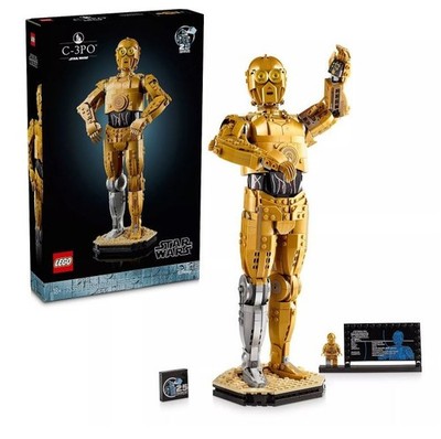 LEGO Star Wars C-3PO Buildable Droid Figure 75398 Building Kit (1138 pieces)