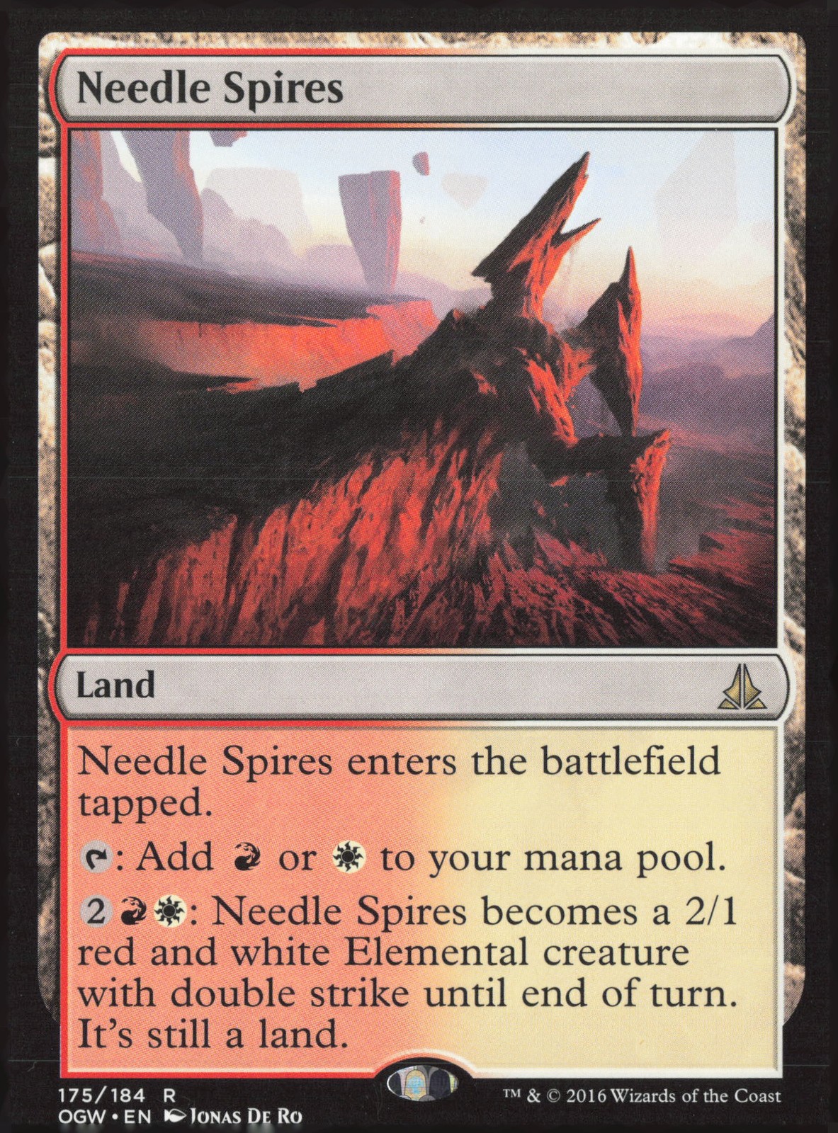 Prerelease Cards #175 Needle Spires