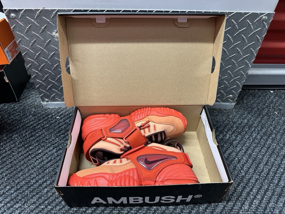 AMBUSH × Nike Air Adjust Force Madder Root DM8465-800 Men's Size