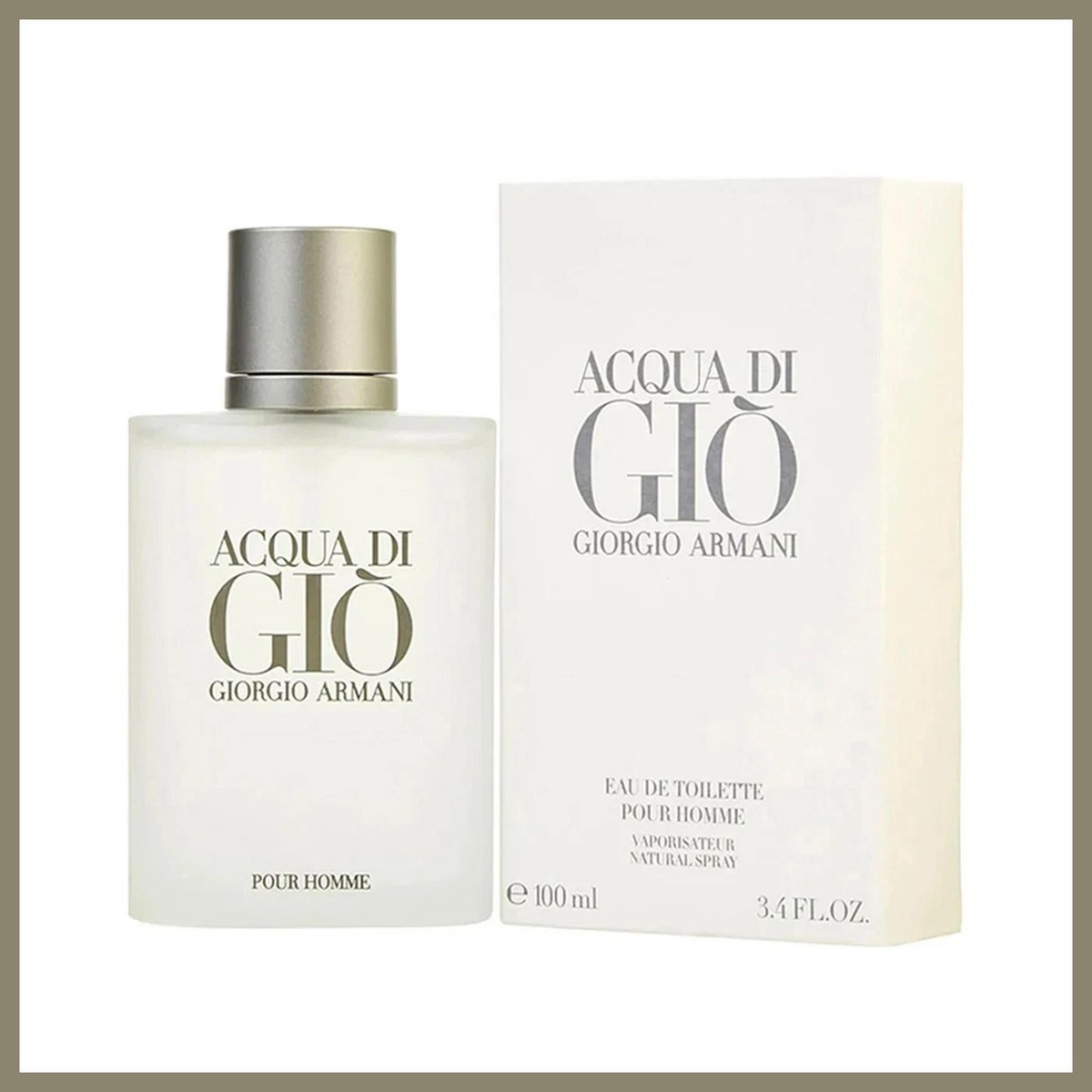 Giorgio Armani Acqua Di Gio EDT for Men 3.4 fl oz / 100ml - New