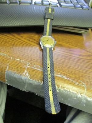 Vintage 1920s J.L. Hudson's Men's Employee Sports Watch Swiss Detroit, Michigan