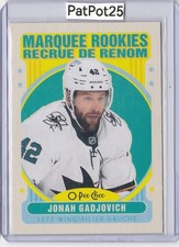 2021-22 Upper Deck 640 Jonah Gadjovich retro marquee rookies San Jose Sharks