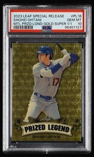 2023 Leaf Prized Legend Shohei Ohtani GOLD SUPERFRACTOR  1/1 PSA 10