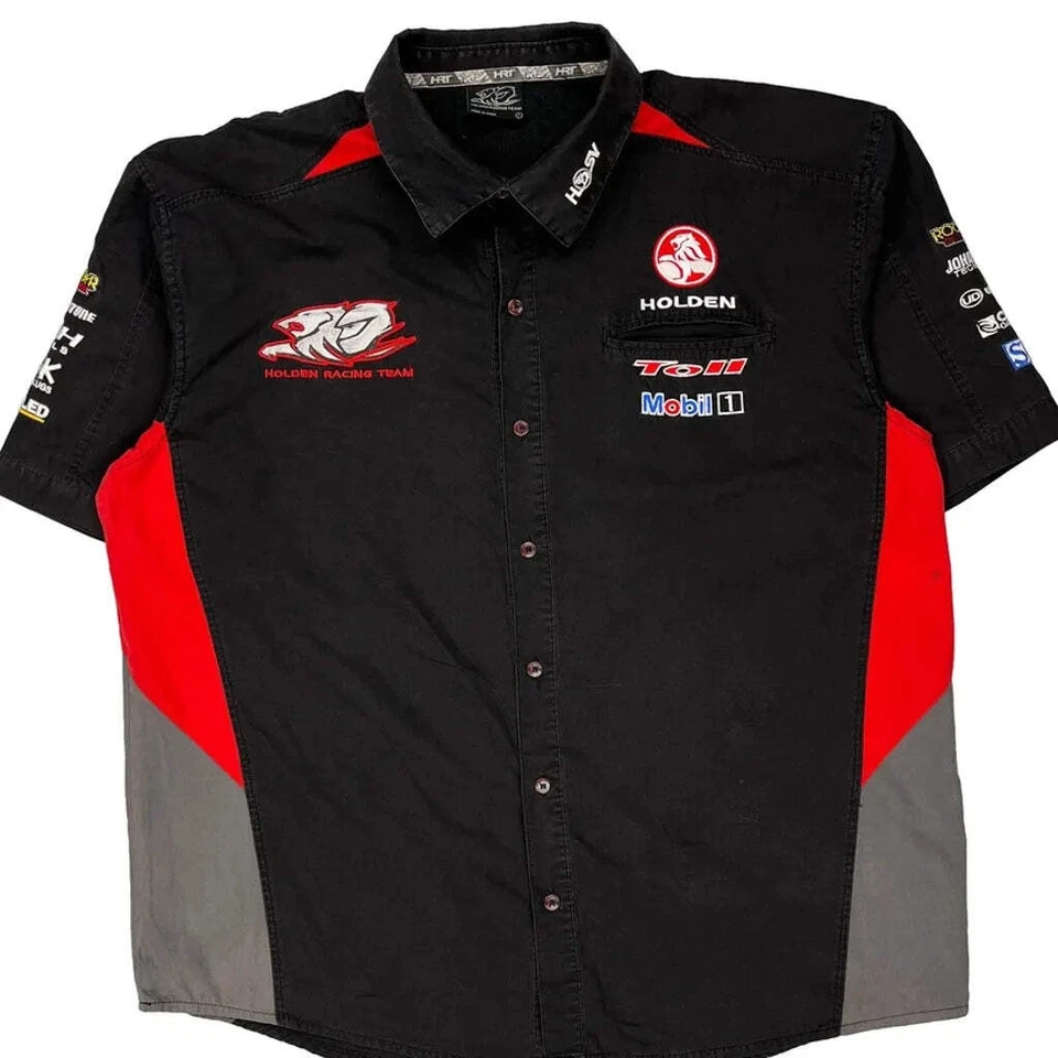 Camisa manga corta Holden Racing Team - grande de algodón negro Foto 4 de 4