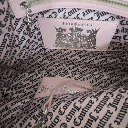 Juicy Couture pink and beige Twig twin Dog Tote scottie - brand new with tags - Picture 18 of 18