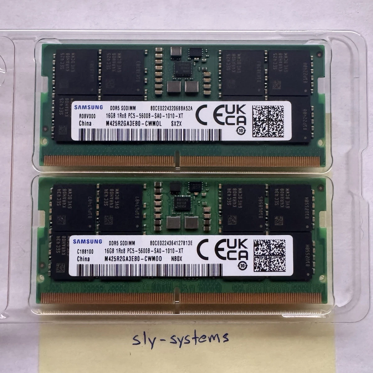 25+ Samsung SO-DIMM 16 GB Computer Memory (RAM) for sale | Updated