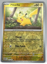 Pokemon Pikachu 025/165 Cosmos Holo Costco Exclusive EN 151