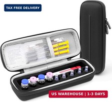 Krypthos Diabetic Supplies Travel Carrying Case, Daily Use Insulin Pen Holder Ca