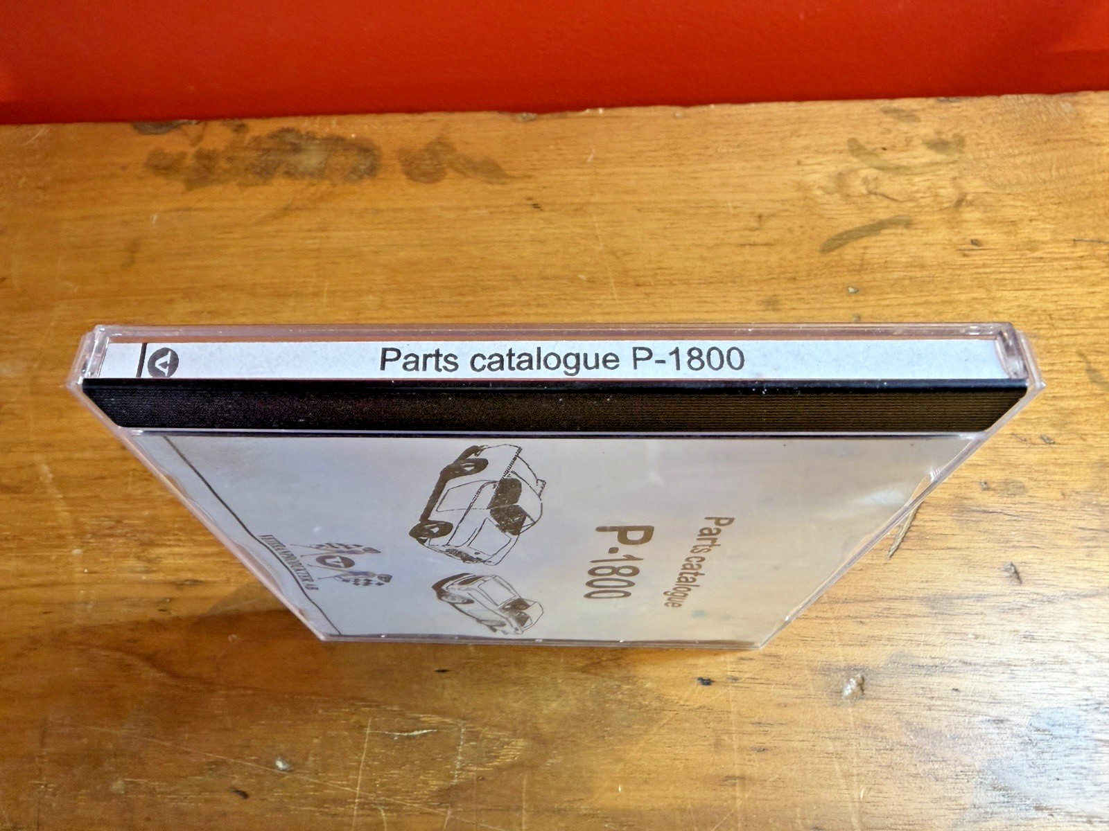 Volvo P1800 Parts Catalog CD Compact Disk Swedish Parts Company