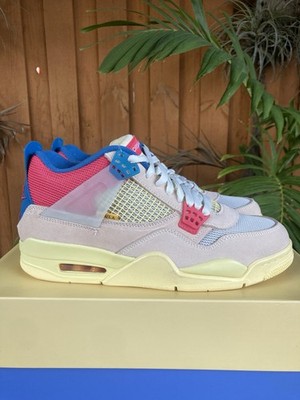 Size 10 - 2020 Air Jordan Retro 4  Union Guava Ice 