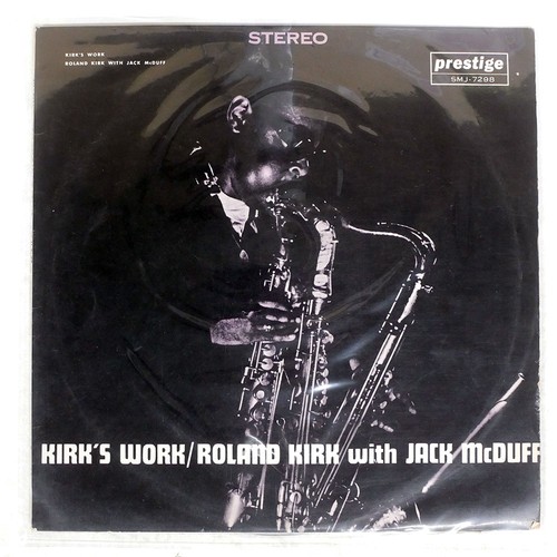 ROLAND KIRK KIRK'S WORK PRESTIGE SMJ7298 Japan FLIP BACK VINYL LP