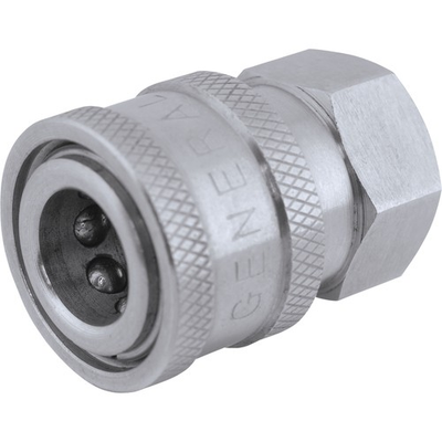 #ad #ad NorthStar Pressure Washer Quick Coupler 5000 PSI 3 8in. Inlet Stainless Steel $17.99