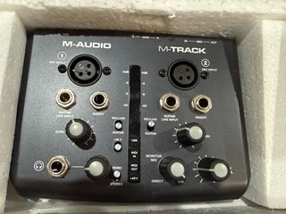 M Audio M Track Two Channel Audio/MIDI Interface