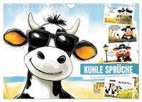 "Calendar 2027 · US Version · Cool Sayings (Wall Calendar 2027 12\" × 8\" Landscape"