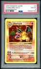 1999 POKEMON GAME BASE SET CHARIZARD-HOLO SHADOWLESS #4 PSA 4