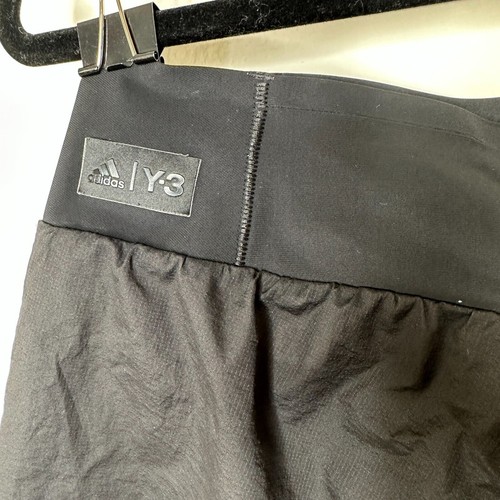 Adidas Y-3 Yohji Yamamoto Sport Spring Sheer Black Lightweight Tech Shorts S - Picture 8 of 18