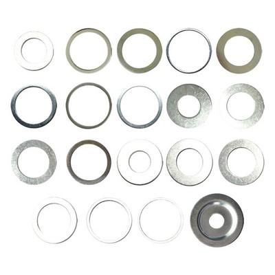 19Pcs High Performances Stainless Steel Hole Adapter Rings Sawer Bushing