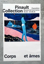 Corps et âmes -Bourse des Commerces - Pinault Collection Expo Poster - 60 x 40cm