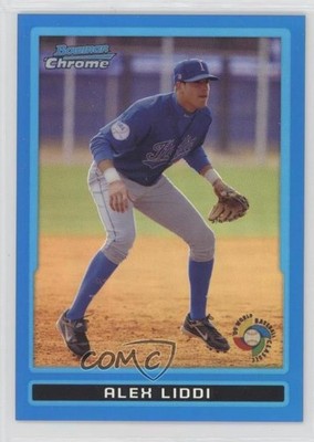 2009 Bowman Chrome World Baseball Classic Blue Refractor /150 Alex Liddi uw5