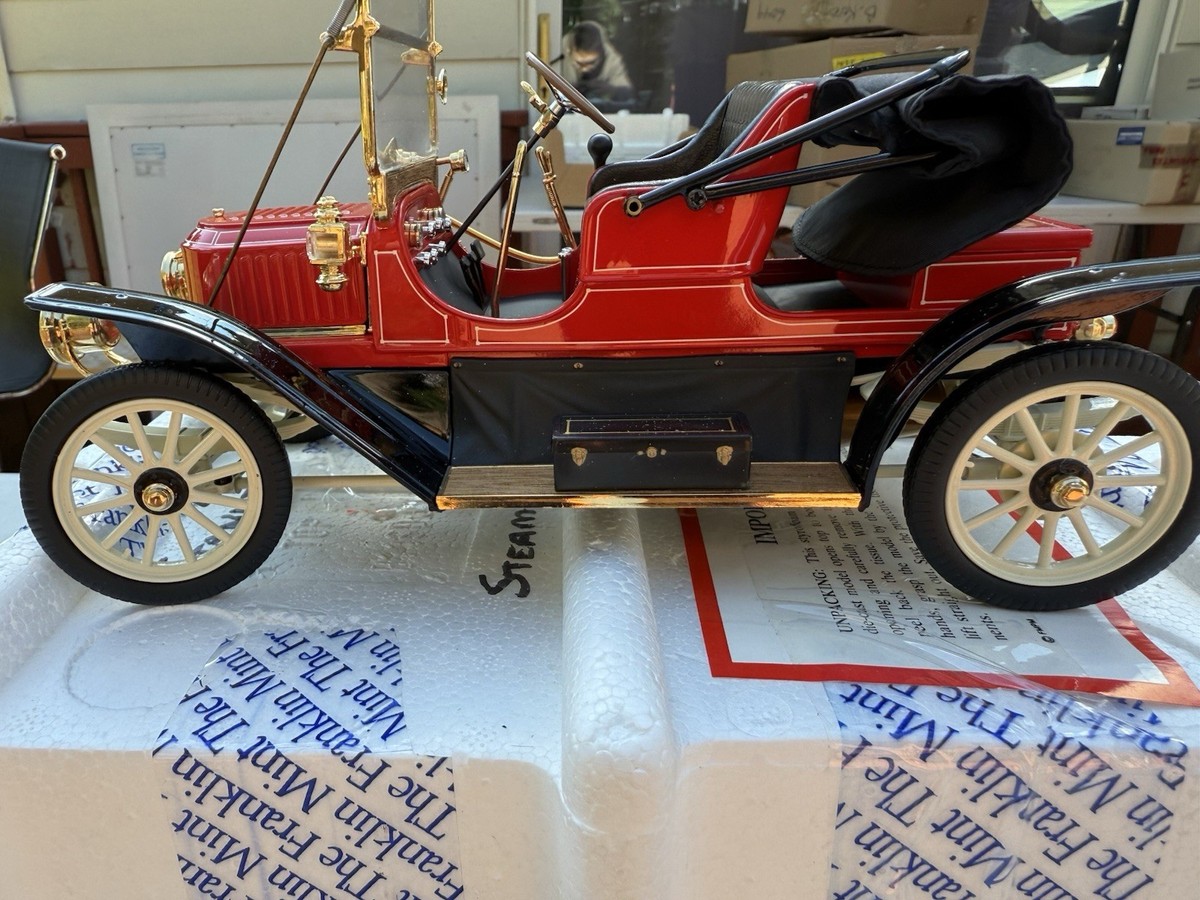 Franklin Mint 1911 Stanley Steamer 62 Runabout 1:16 Scale